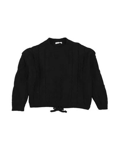 L:ú L:ú By Miss Grant Babies'  Toddler Girl Sweater Black Size 6 Polyacrylic