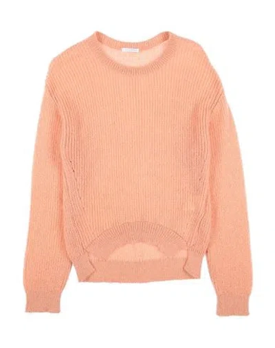 L:ú L:ú By Miss Grant Babies'  Toddler Girl Sweater Salmon Pink Size 6 Acrylic, Polyamide, Wool, Mohair Wool