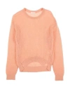 L:ú L:ú By Miss Grant Toddler Girl Sweater Salmon Pink Size 4 Acrylic, Polyamide, Wool, Mohair Wool In Pink