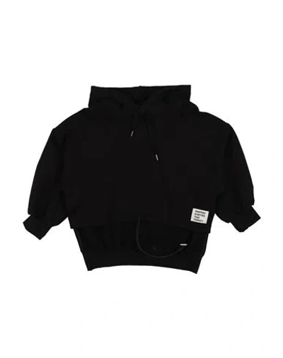 L:ú L:ú By Miss Grant Babies'  Toddler Girl Sweatshirt Black Size 6 Cotton