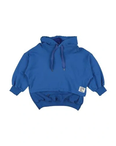 L:ú L:ú By Miss Grant Babies'  Toddler Girl Sweatshirt Blue Size 6 Cotton