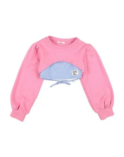 L:ú L:ú By Miss Grant Babies'  Toddler Girl Sweatshirt Pink Size 6 Cotton