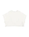L:ú L:ú By Miss Grant Babies'  Toddler Girl Sweatshirt White Size 6 Cotton