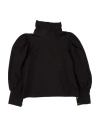 L:ú L:ú By Miss Grant Babies'  Toddler Girl T-shirt Black Size 6 Cotton, Elastane
