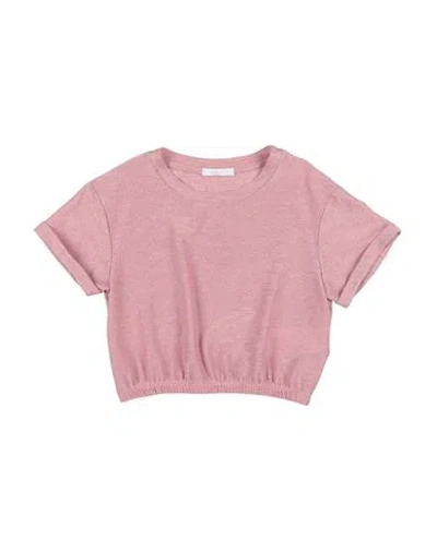 L:ú L:ú By Miss Grant Babies'  Toddler Girl T-shirt Pink Size 6 Viscose, Polyester, Polyamide, Elastane