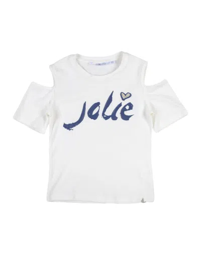 L:ú L:ú By Miss Grant Babies' T-shirts In White