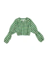 L:ú L:ú By Miss Grant Toddler Girl Top Green Size 6 Polyester, Elastane In Green