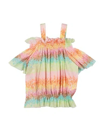 L:ú L:ú By Miss Grant Babies'  Toddler Girl Top Orange Size 6 Cotton