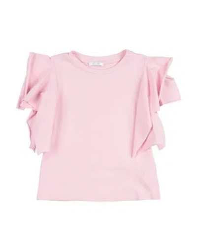 L:ú L:ú By Miss Grant Babies'  Toddler Girl T-shirt Pink Size 6 Cotton, Elastane