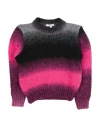 L:ú L:ú By Miss Grant Toddler Girl Turtleneck Fuchsia Size 6 Acrylic, Wool, Alpaca Wool In Pink