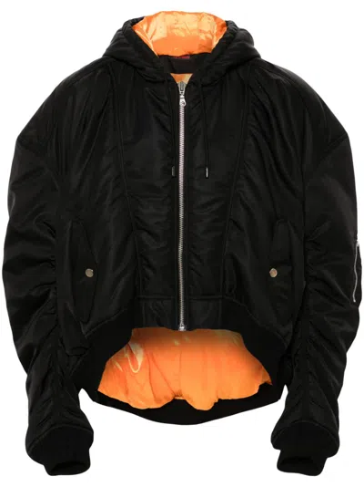 Lựu Đạn Distorted Ma1 Hooded Jacket In Black