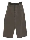 Lựu Đạn Bontan Raw-cut Fleece Track Pants In Gray
