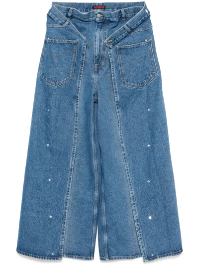 Lựu Đạn Breakaway Maxi's Jeans In Blue