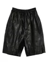 Lựu Đạn Elasticated Shorts In Black