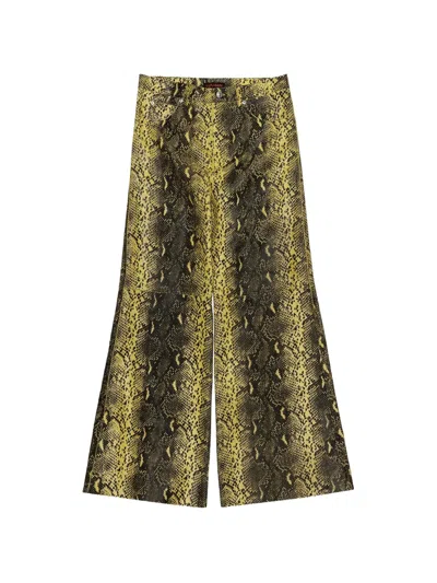 Lựu Đạn Phat Snake-effect Trousers In Multi