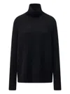 Lu Ren Roll-neck Long-sleeve Sweater In Black