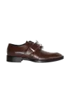 Luar Adrian Belted Oxfords Espresso Brown