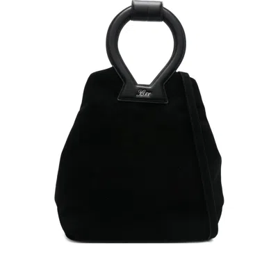 Luar Brooke Round-handle Tote Bag In Black
