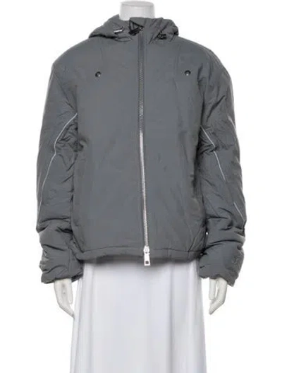 Pre-owned Luar Bomber Jacket In Gray