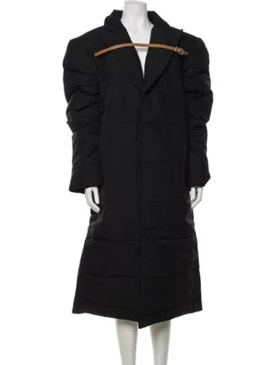 Pre-owned Luar Coat In Black