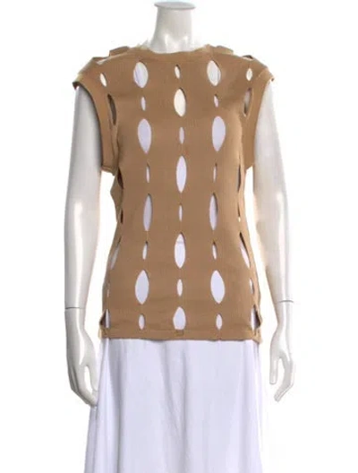 Pre-owned Luar Crew Neck Sweater In Neutral