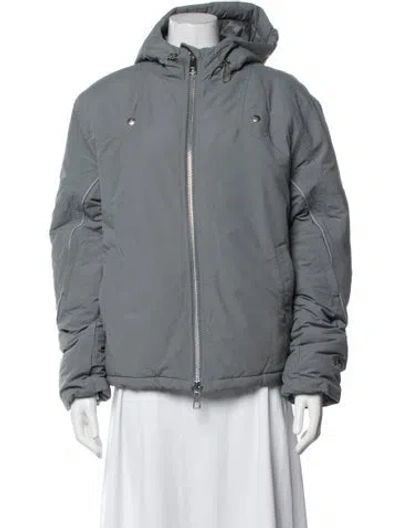 Pre-owned Luar Down Jacket In Grey