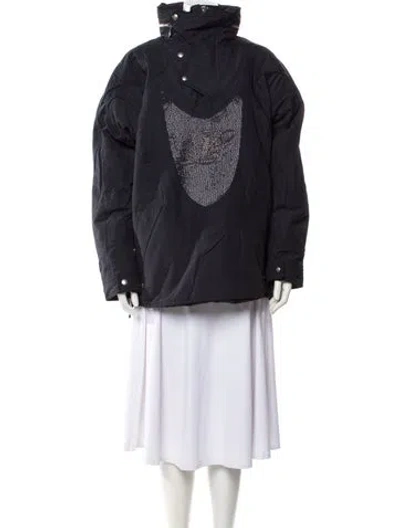 Pre-owned Luar Jacket In Blue