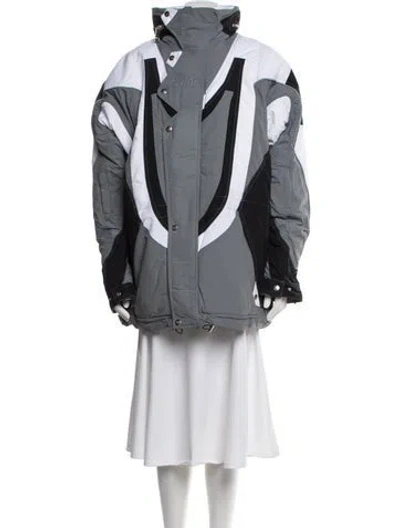 Pre-owned Luar Jacket In Gray