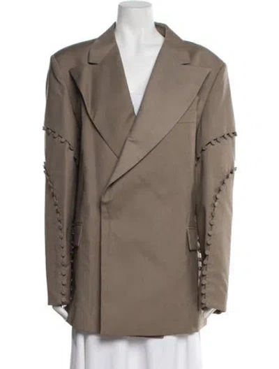 Pre-owned Luar Jacket In Neutral