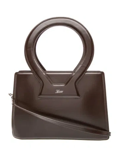 Pre-owned Luar Leather Shoulder Bag In Brown