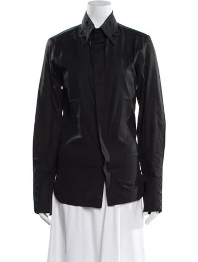 Pre-owned Luar Long Sleeve Top In Black