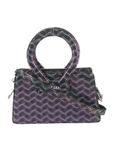 Pre-owned Luar Shoulder Bag In Blue