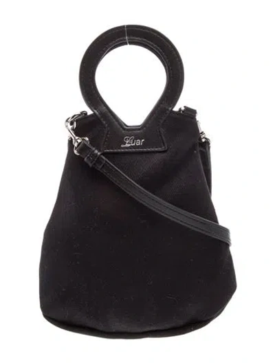 Pre-owned Luar Top Handle Bag In Black