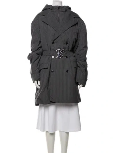 Pre-owned Luar Trench Coat W/ Tags In Gray