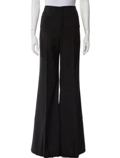 Pre-owned Luar Wide Leg Pants In Black