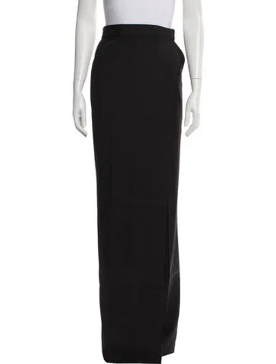 Pre-owned Luar Wide Leg Pants In Black