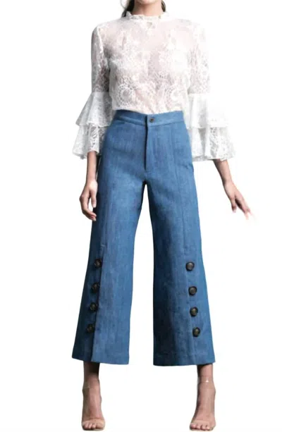 Luba By Hannah Payne Leigh Top In White