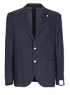 Shop Lubiam Jackets In Blue