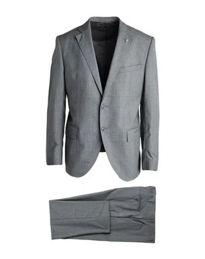 Lubiam Man Suit Grey Size 48 Virgin Wool