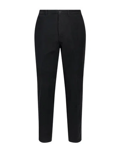 Luca Bertelli Man Pants Black Size 38 Cotton, Elastane