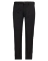Luca Bertelli Man Pants Black Size 40 Polyester, Viscose, Elastane In Black