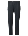 Luca Bertelli Man Pants Navy Size 36 Polyester, Viscose, Elastane In Navy Blue