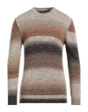 Luca Bertelli Man Sweater Ivory Size Xl Acrylic, Wool In White