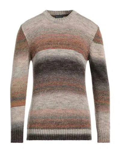 Luca Bertelli Man Sweater Ivory Size Xl Acrylic, Wool In White