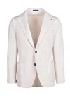 Luca Bertelli Rounded Jacket - White In White