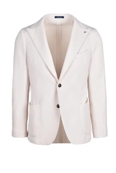 Luca Bertelli Rounded Jacket - White