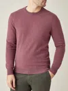 Luca Faloni Classic Crew Neck Jumper In Desert Rose