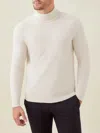 Luca Faloni Roll Neck Jumper In Ivory