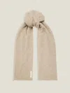 Luca Faloni Scarf In Camel Beige