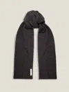 Luca Faloni Scarf In Charcoal Grey